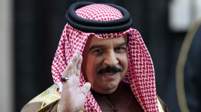 Bahrajnský král Hamad bin Ísa Chalífa