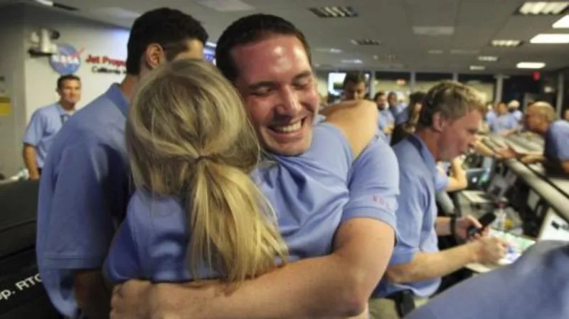 NASA slaví úspěch Curiosity