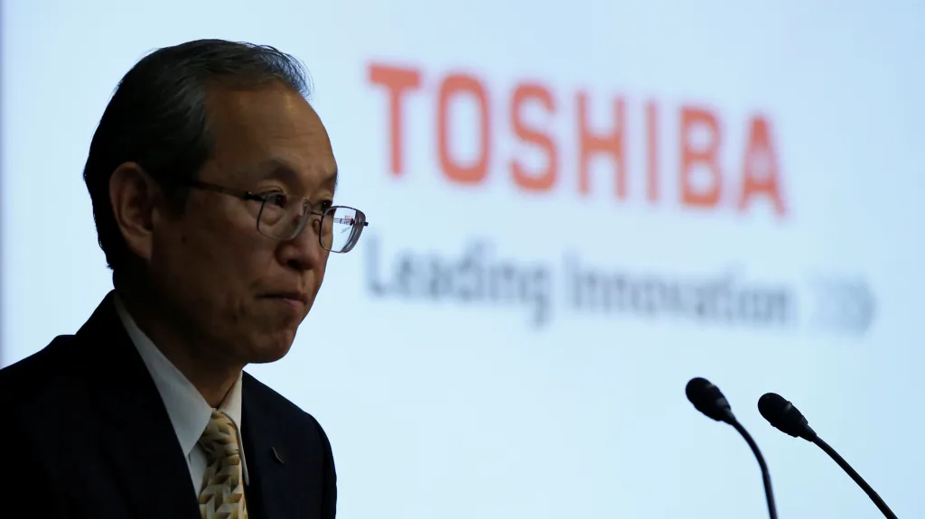 Šéf Toshiby Satoshi Tsunakawa