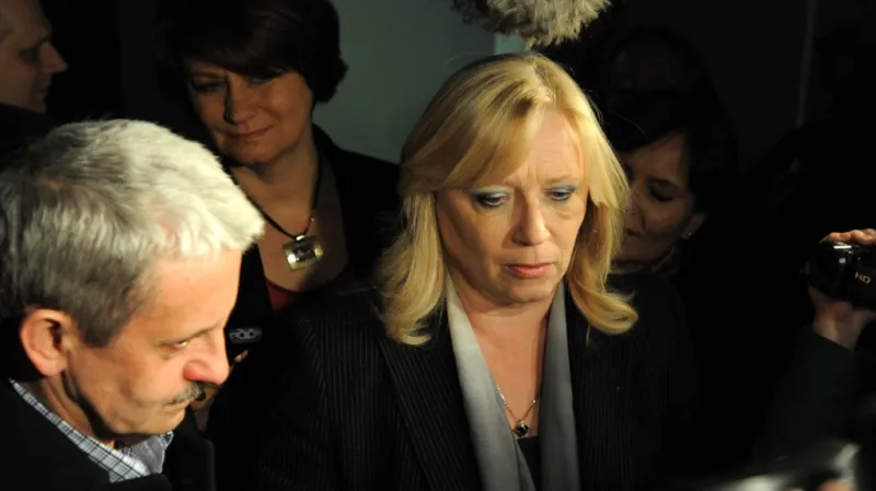 Iveta Radičová a její stranický šéf Mikuláš Dzurinda