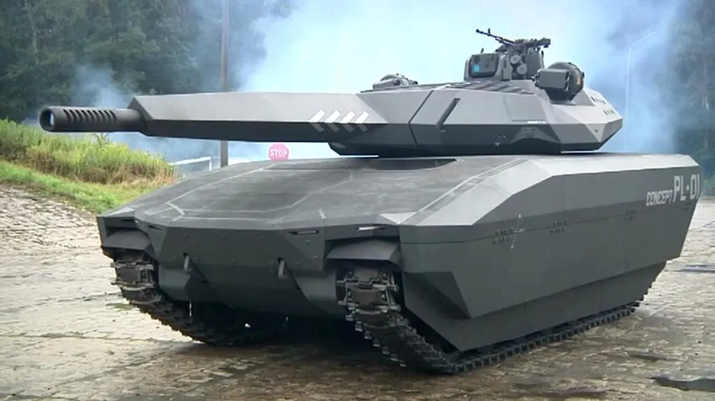 Projekt "neviditelného" tanku PL-01 Chameleon