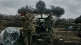Samohybná houfnice odstřeluje ruské cíle obléhající Bachmut
