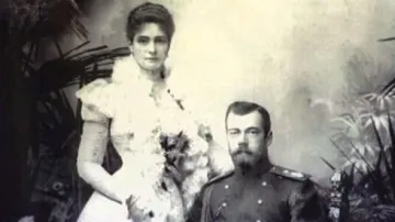 Carevna Alexandra a car Mikuláš II.
