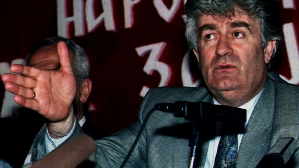 Radovan Karadžič v roce 1993