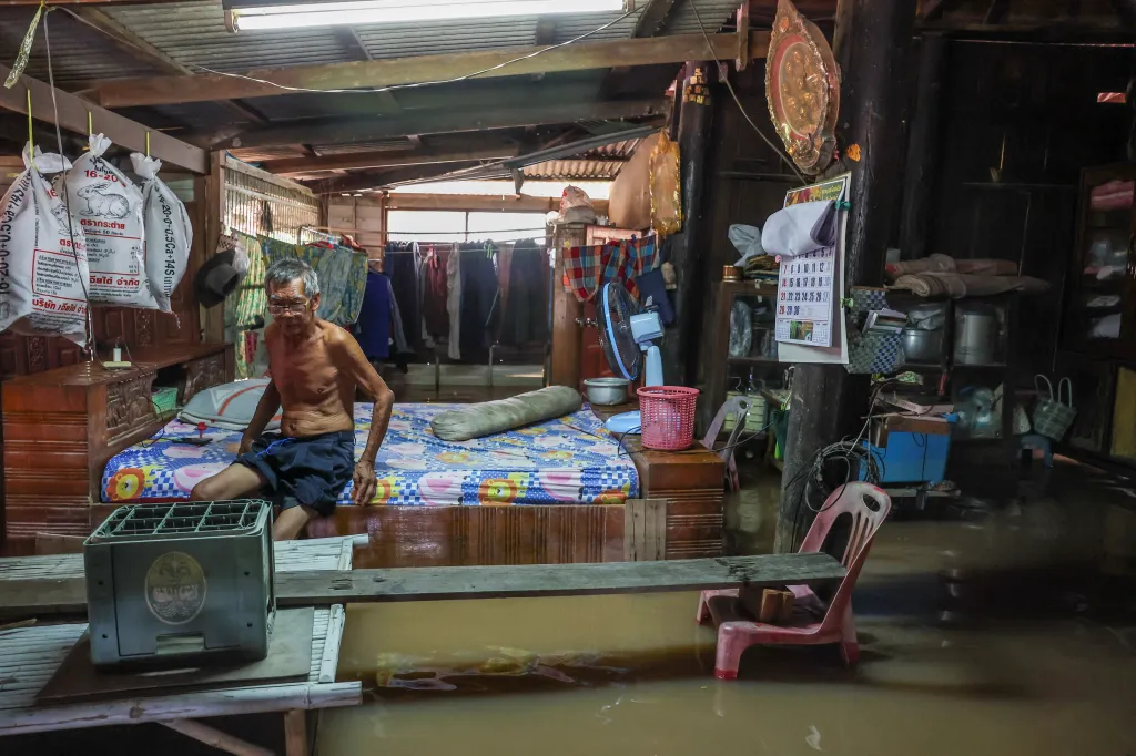 Thajsko se potýká se záplavami