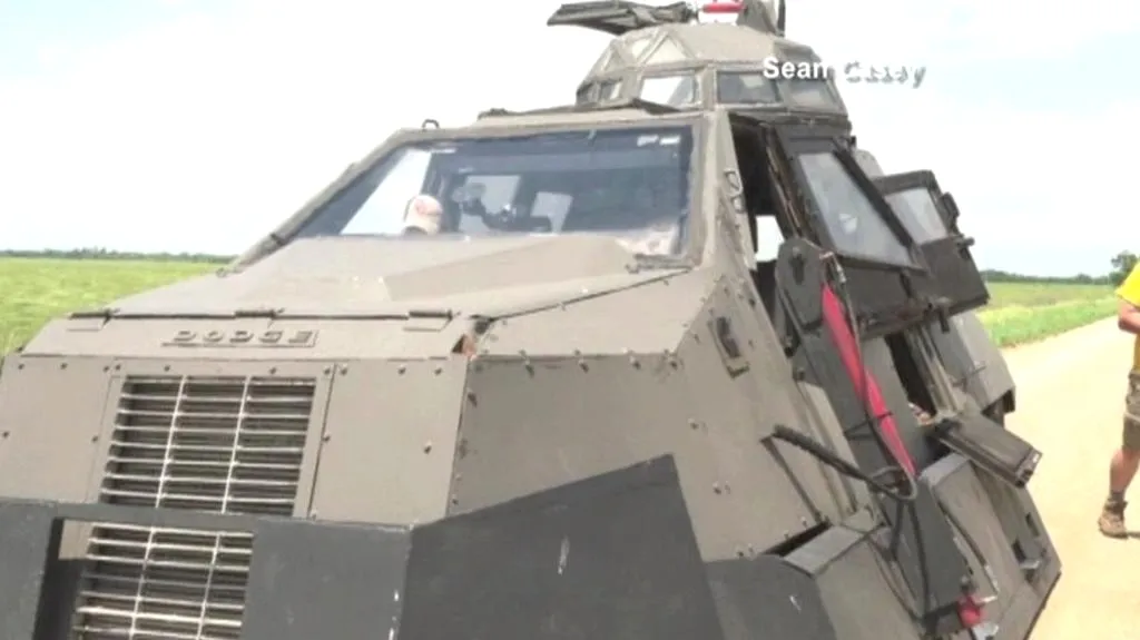 Speciální "tornáduvzdorné" auto