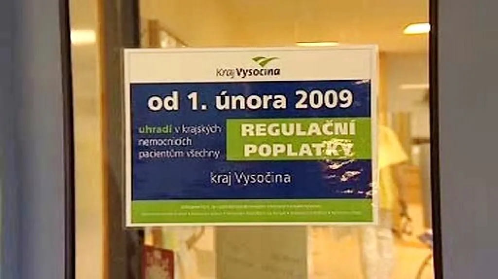 Kraj hradí regulační poplatky