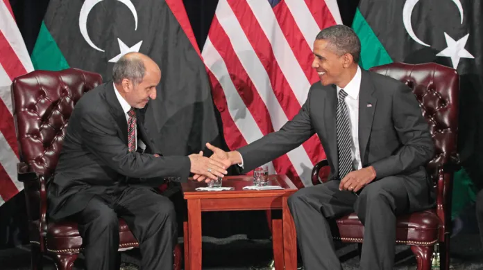 Mustafa Džalíl a Barack Obama