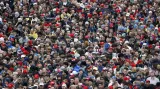 Trump se pře s médii kvůli počtu lidí při páteční inauguraci