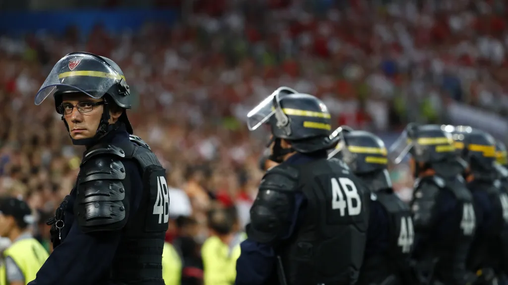 Francouzská policie na Euru