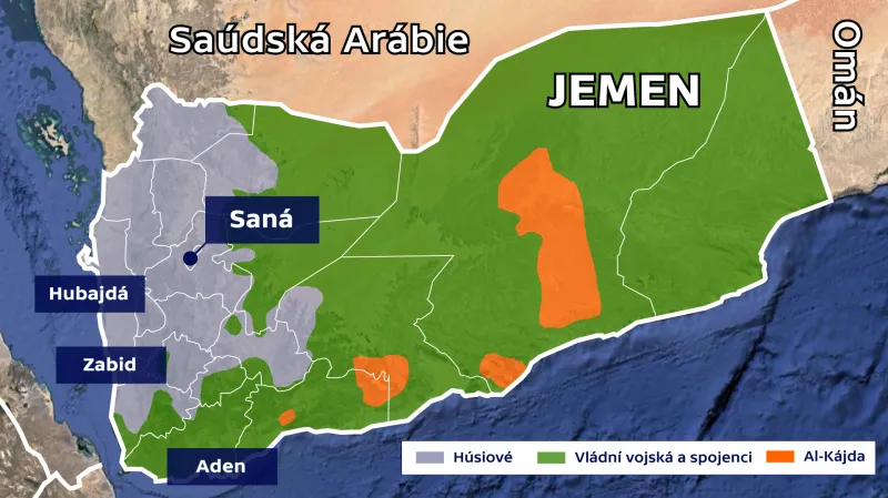 Vojenská situace v Jemenu