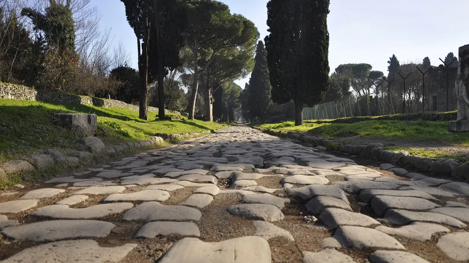 Římská silnice Via Apppia Antica