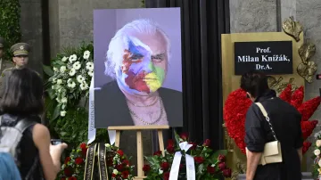 Poslední rozloučení s Milanem Knížákem, 7. 8. 2026