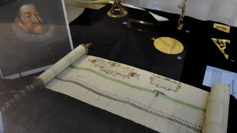 Originální plán Rudolfovy štoly