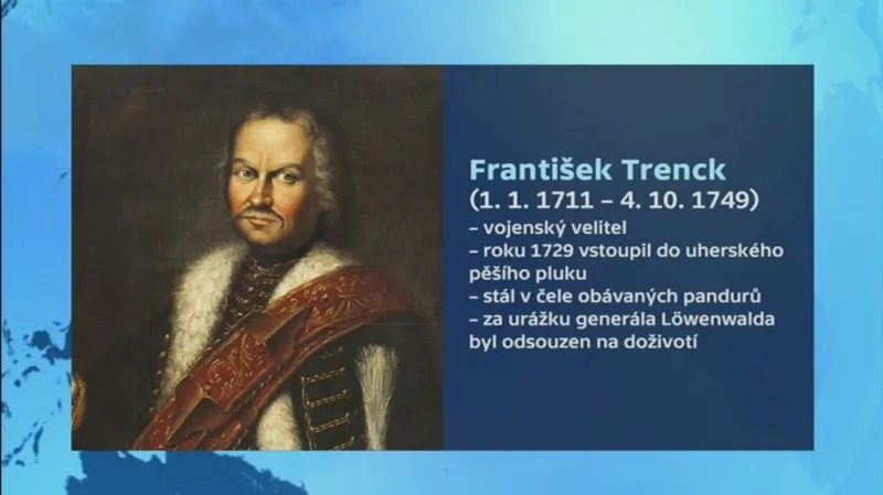 Vizitka barona Trencka