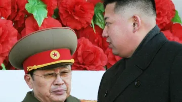 Kim Čong-un se svým strýcem