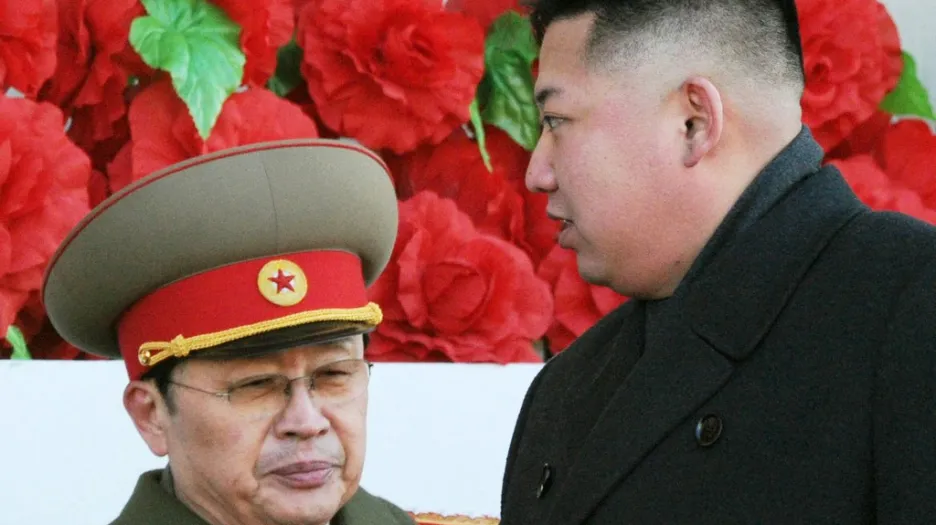 Kim Čong-un se svým strýcem
