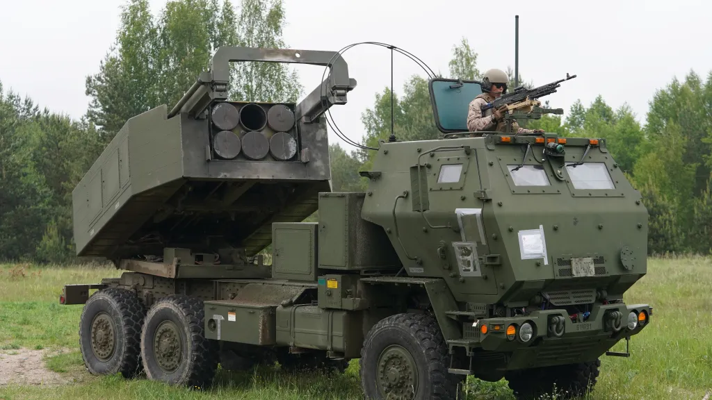 Ilustrační foto: systém HIMARS na společném litevsko-americkém cvičení (červen 2025)