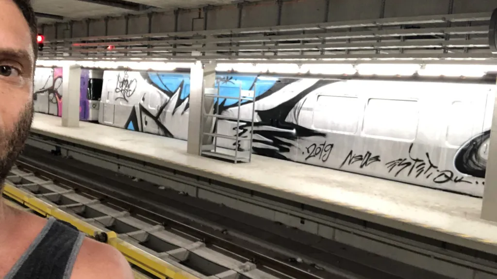 Graffiti Michala Dvořáka