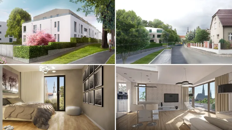 Rezidence Demlovka - vizualizace