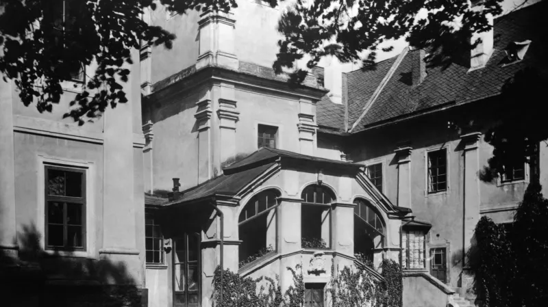 Barokní zámek v Luhačovicích