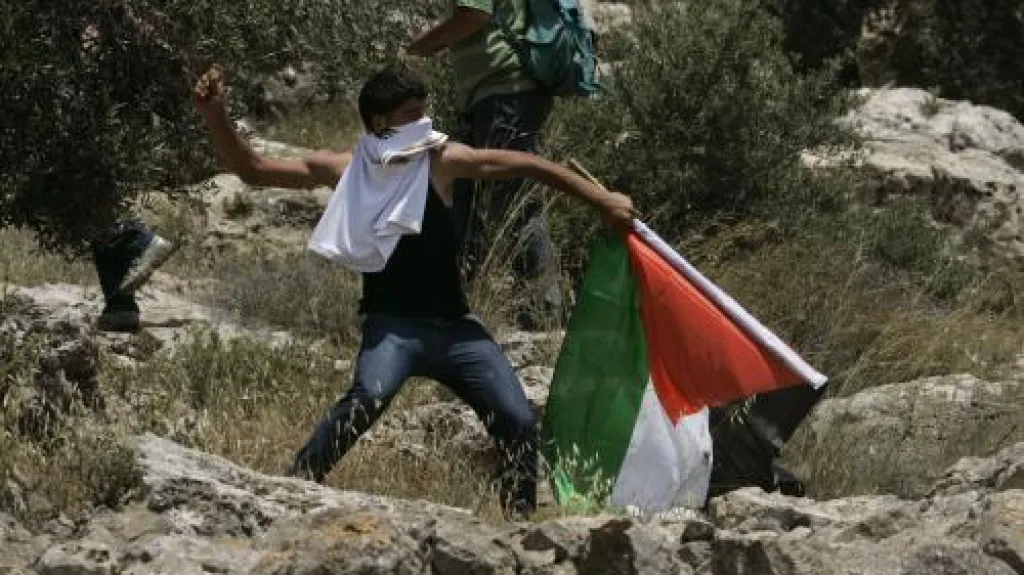 Protesty Palestinců