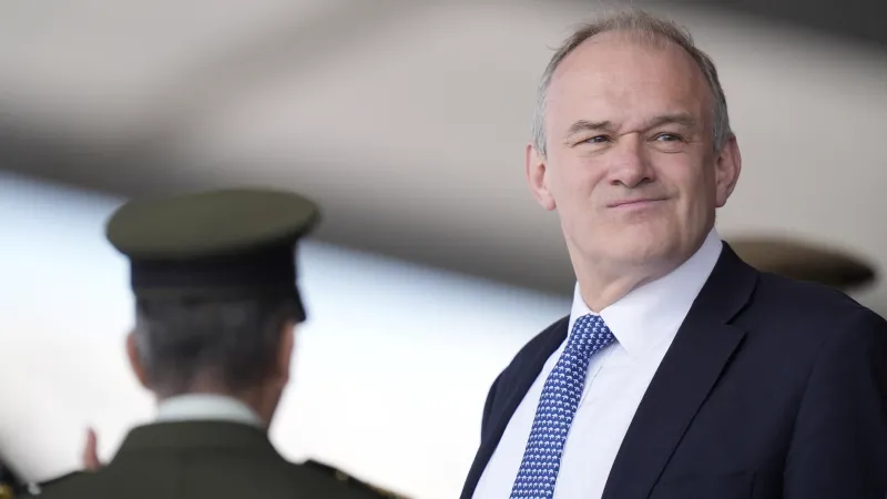 Lídr Liberálních demokratů Sir Ed Davey