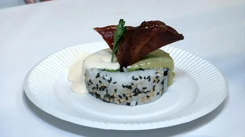 Veletrh sushi v Tokiu