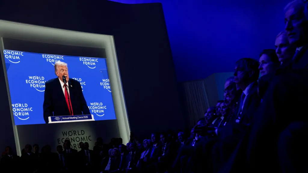 Donald Trump na Světovém ekonomickém fóru
