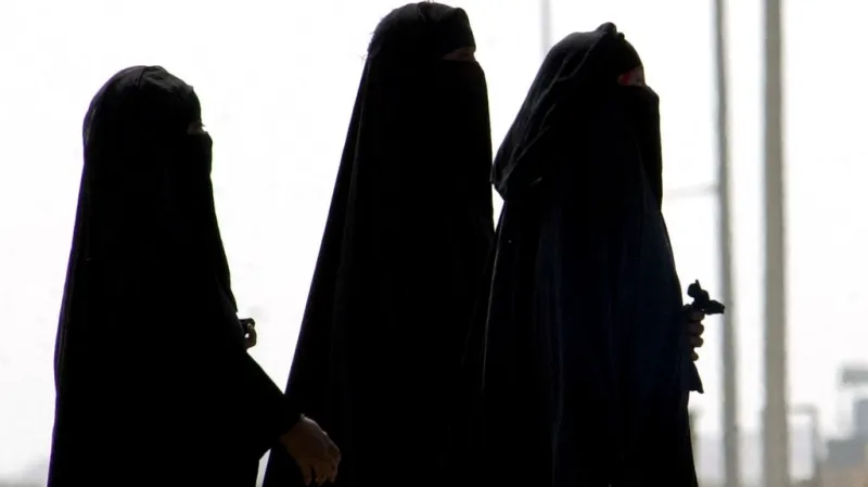 Muslimky v burkách