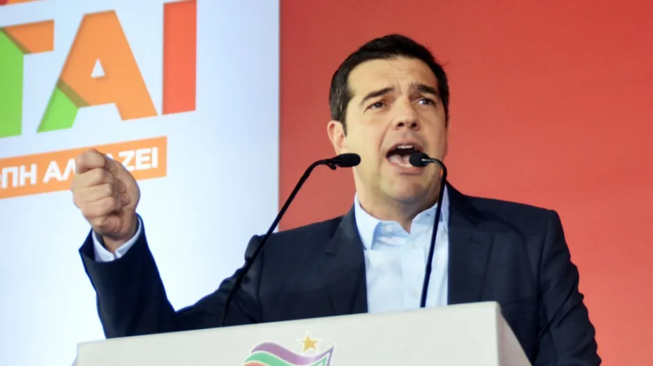 Nový řecký premiér Alexis Tsipras