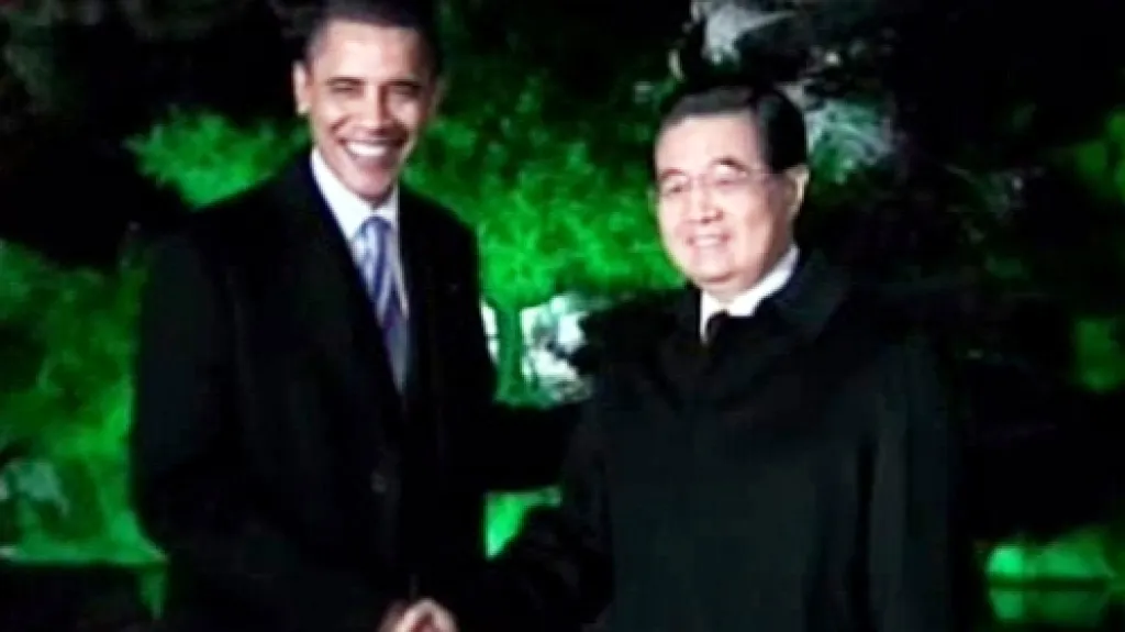 Barack Obama a Chu Ťin-tchao