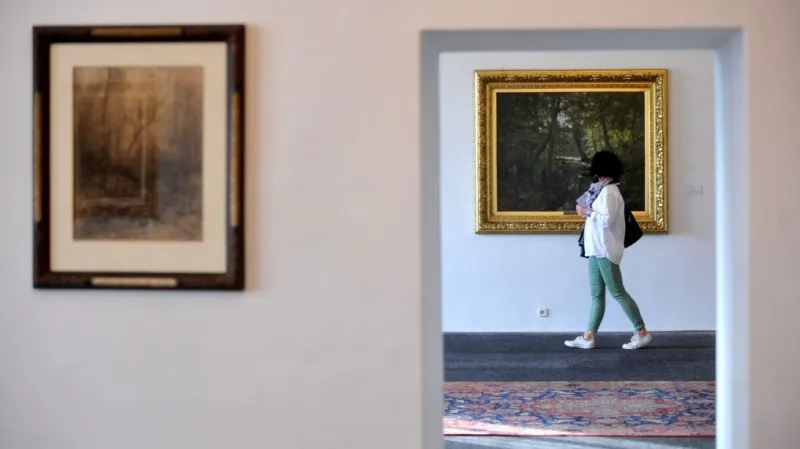 Výstava obrazů Julia Mařáka na zámku v Litomyšli