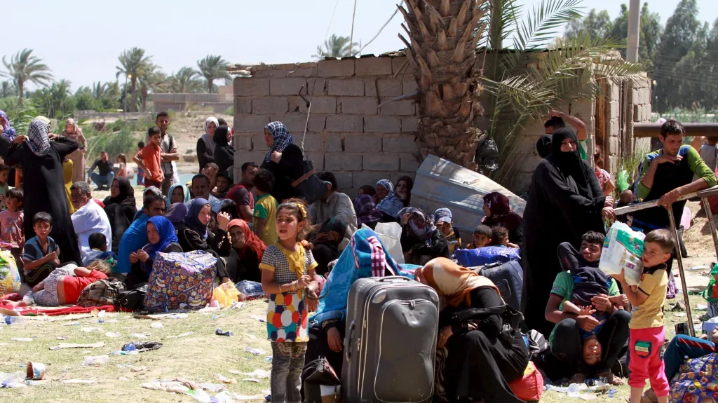 Vysídlení obyvatelé Ramádí