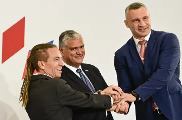 Válka se dotkne každého v Evropě, prohlásil Klyčko v Praze