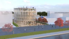 Vizualizace Českého pavilonu na Expo 2025