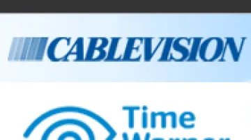 Loga společností Viacom, Cablevision a Time Warner Cable