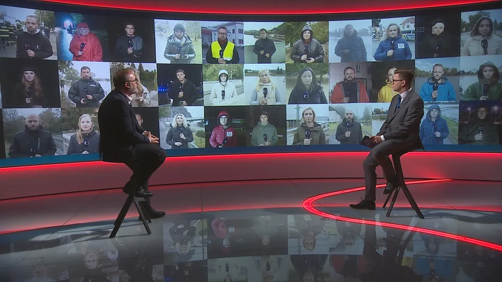 20 let ČT24: Bilance šéfů zpravodajství Petra Mrzeny a Michala Kubala a ředitele ČT Jana Součka