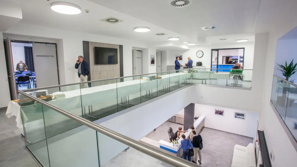 Centrum energeticky efektivních budov, které vzniklo místo části nevyužívaných Žižkových kasáren v Písku