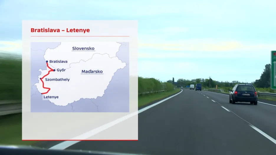 Úsek Bratislava - Letenye