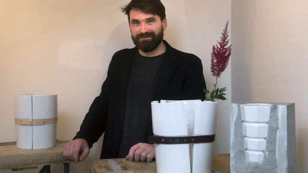 Richard Švejda ze studia Vobouch na Czech Design Weeku