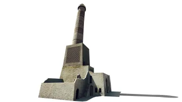 Rekonstrukce minaretu v Mosulu
