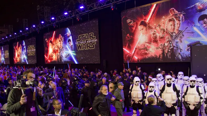 Premiéra filmu Star Wars: Síla se probouzí v Londýně