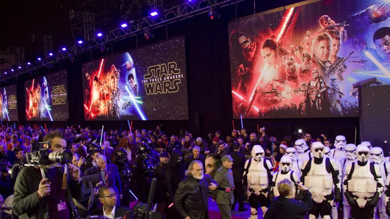Premiéra filmu Star Wars: Síla se probouzí v Londýně