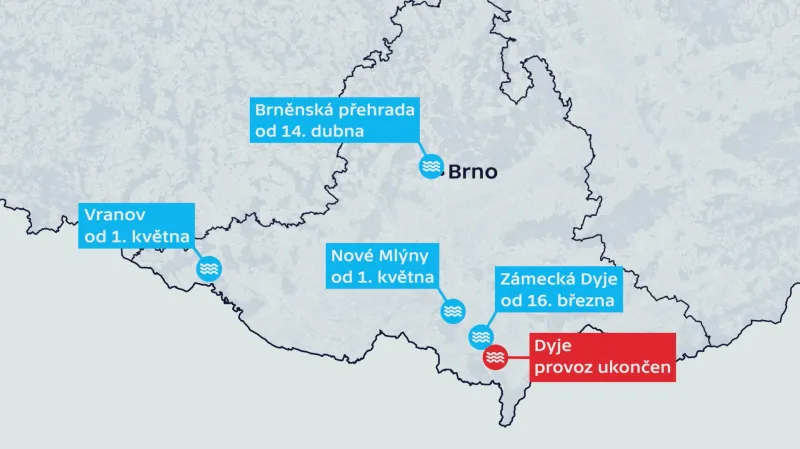 Zahájení plavební sezony na jihu Moravy