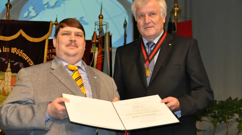 Bernd Posselt a Horst Seehofer