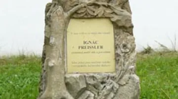Ignác Preissler - pomník