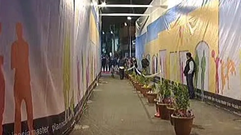 Ulice Ledra v kyperské metropoli Nikósii, na níž byl slavnostně otevřen přechod pro pěší.