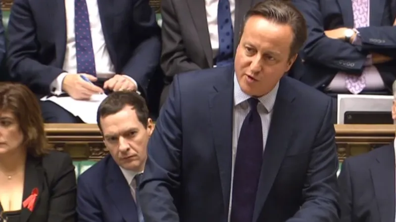 Britský premiér David Cameron
