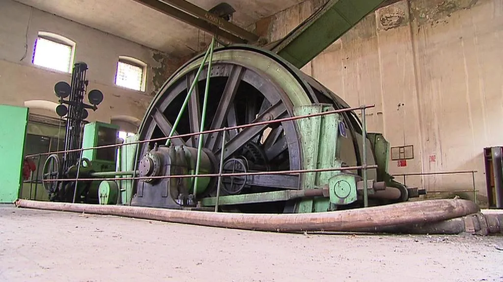 Těžní stroj v dole Schöller